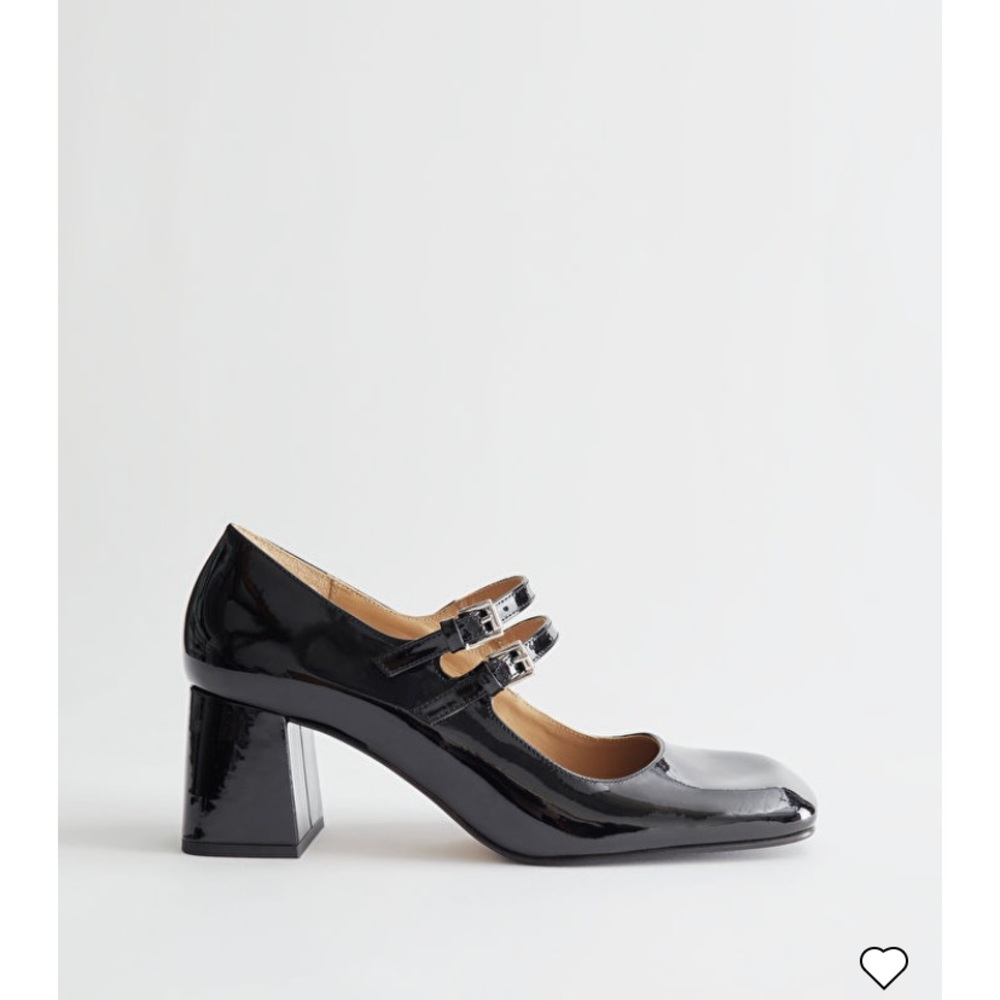 Mary Jane pumps from & Other Stories. Patent Leather size 38